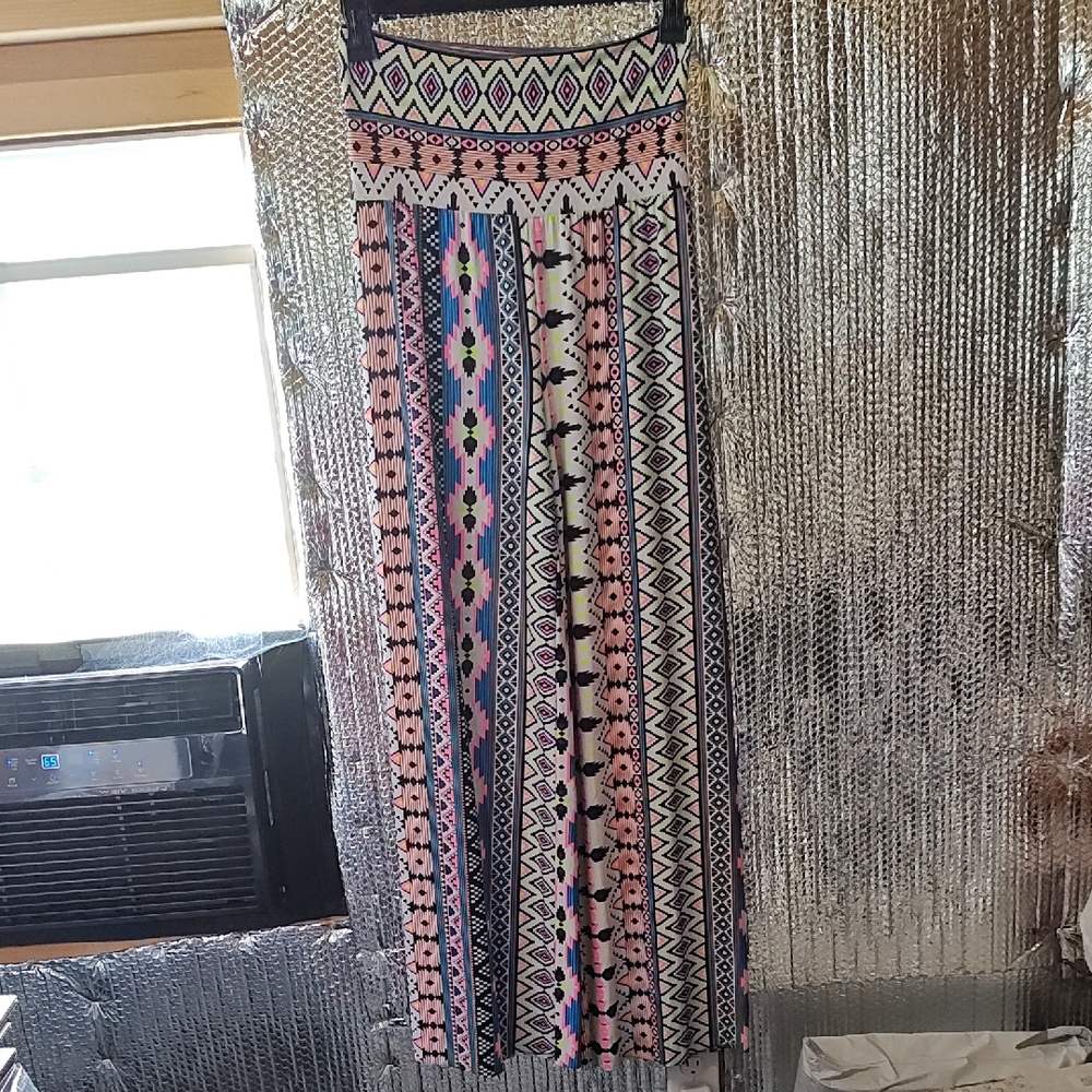 New Mode USA Aztec Wide Leg Pants